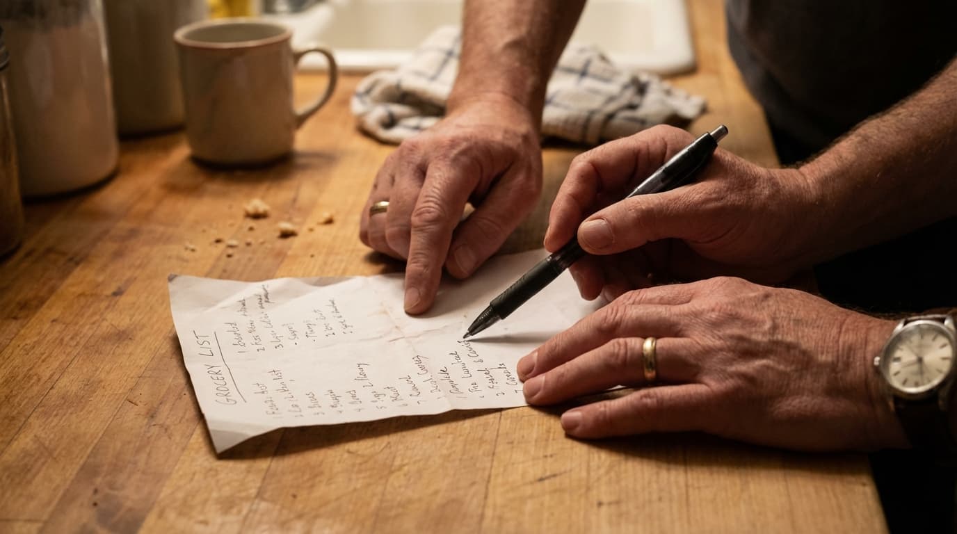 Shared grocery lists: collaboration without the chaos