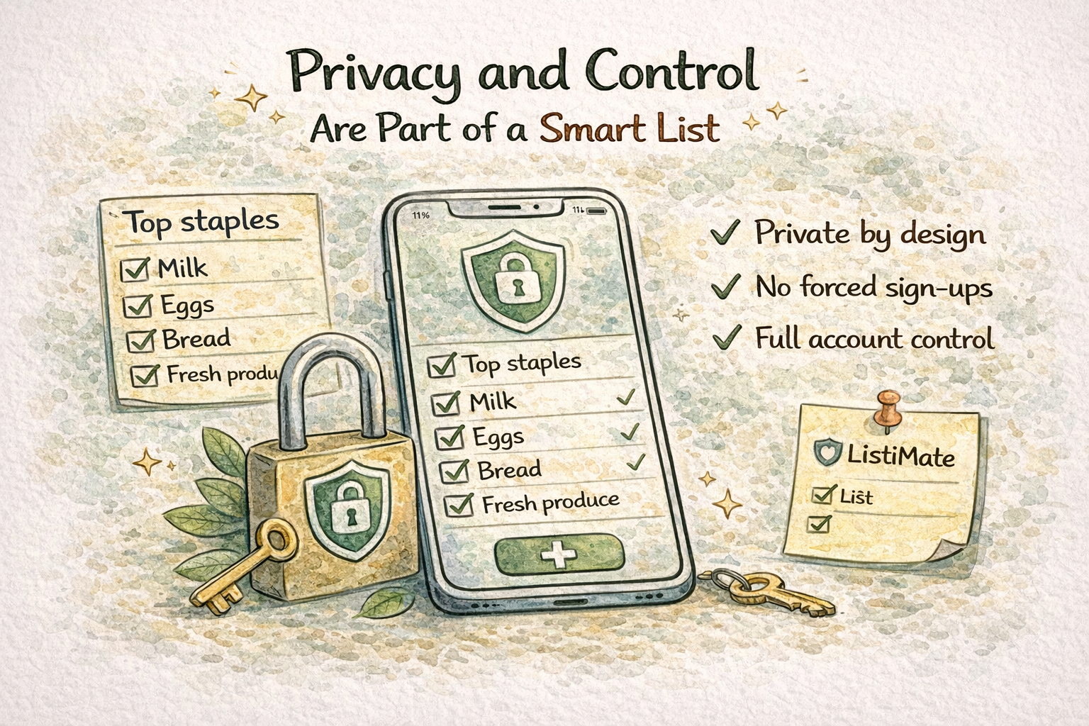 Privacy and control